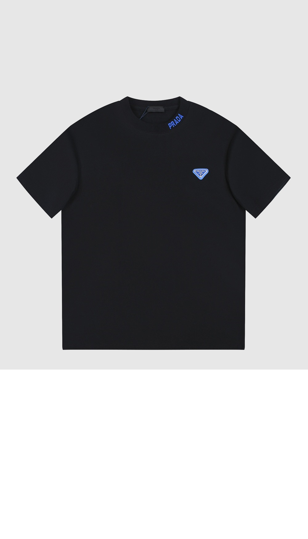 로고 프린트 반팔 > 프라다