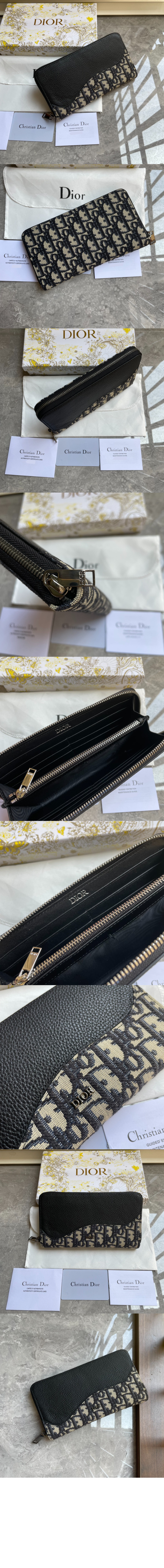 지퍼 장지갑 2ADBC > Saddle - 새들