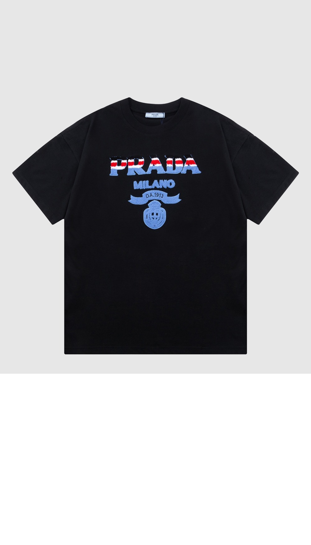 플라워 코튼 톱 > 프라다