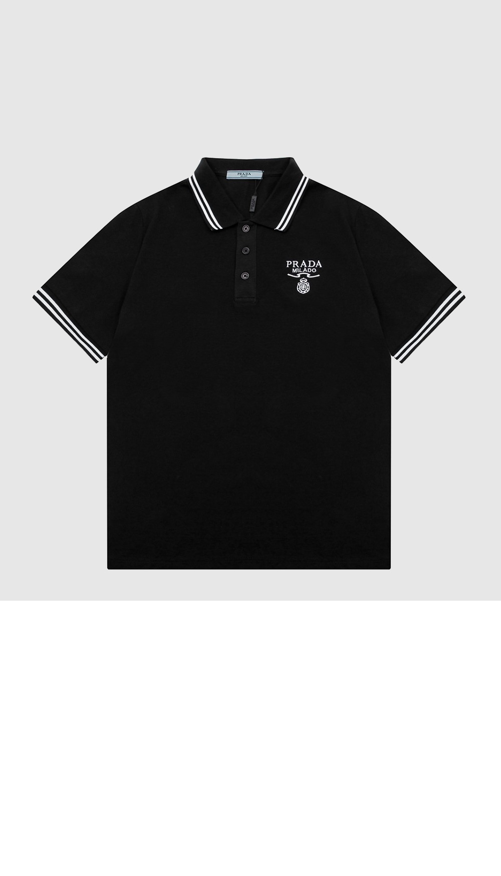 플라워 코튼 톱 > 프라다