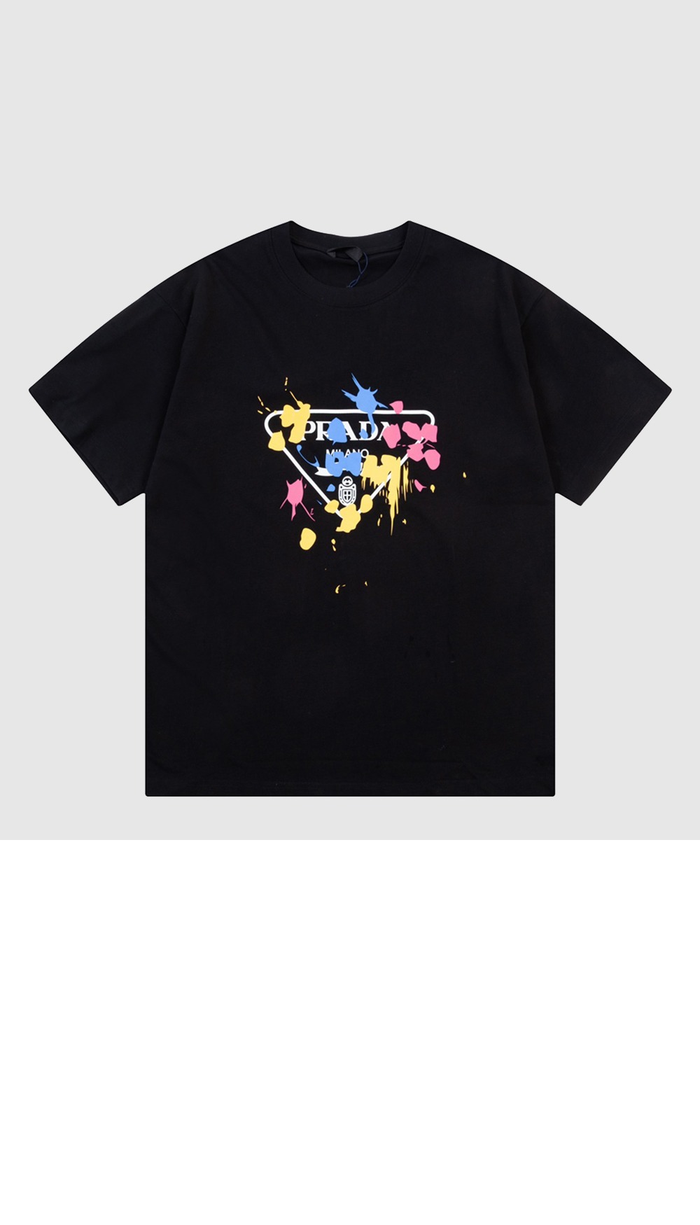 플라워 코튼 톱 > 프라다