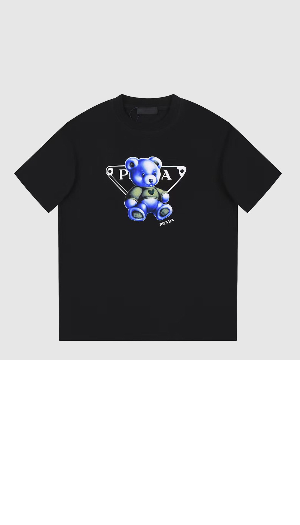 플라워 코튼 톱 > 프라다