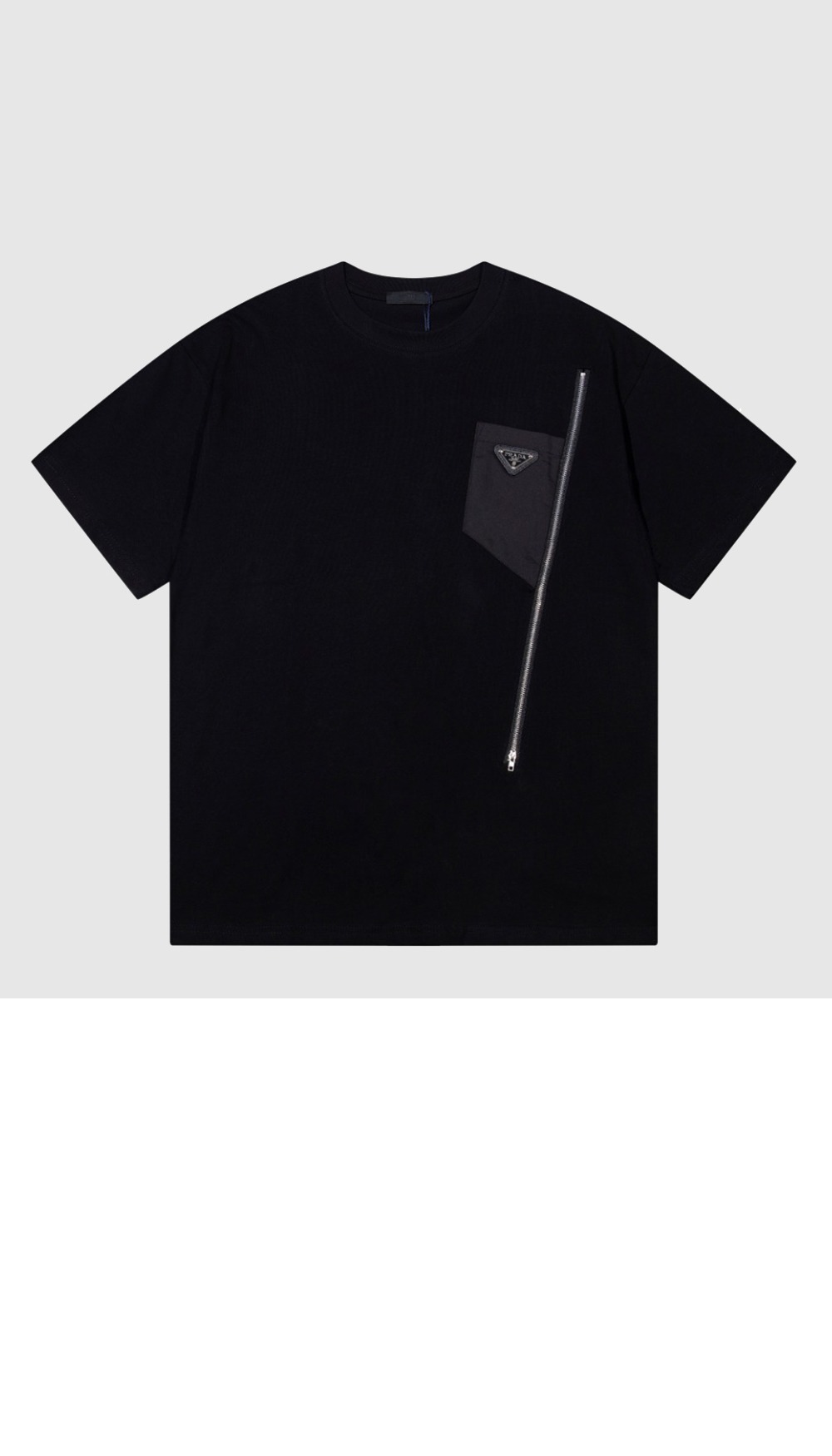 로고 프린트 반팔 > 프라다