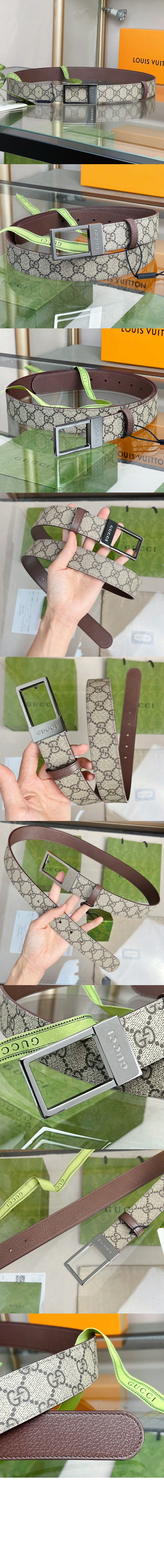 버클 GG 벨트 722370 > 구찌