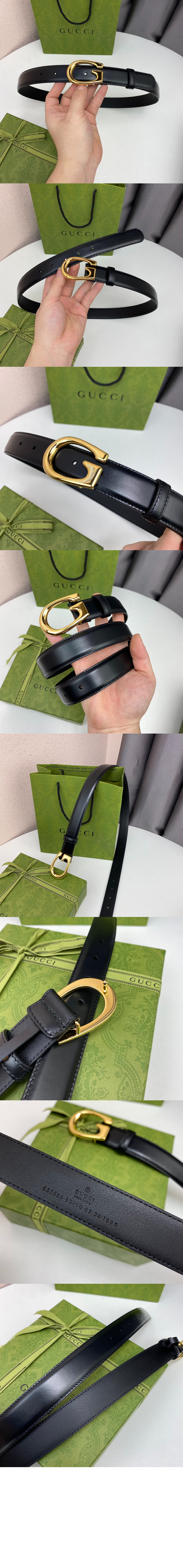 G 버클 레더 벨트 655566 > 구찌