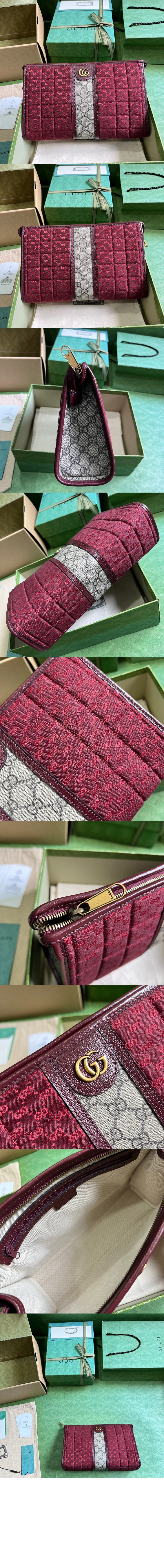 GG 캔버스 미니 클러치 751912 > GG Marmont - GG 마몽