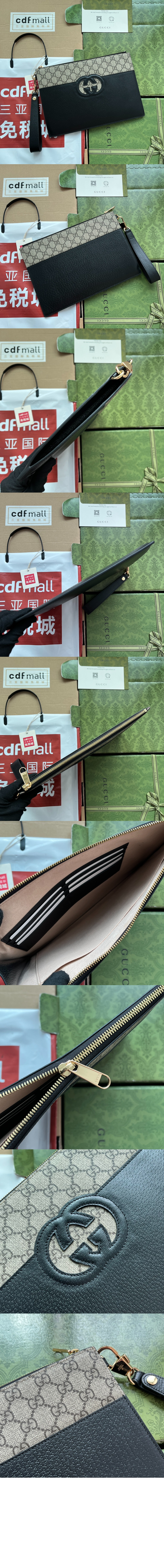 컷아웃 인터로킹 G 파우치 723320 > GG Marmont - GG 마몽