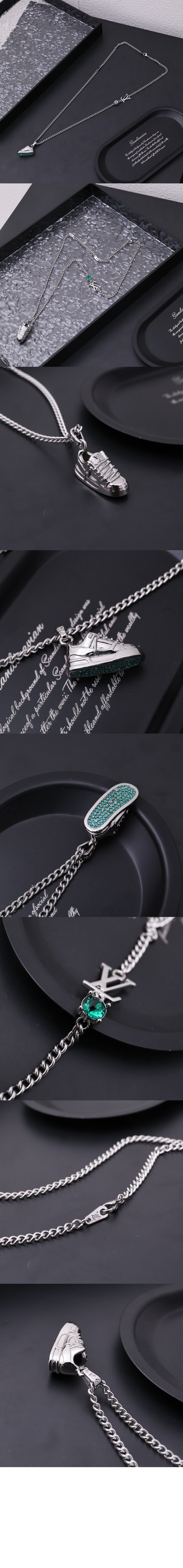 LV 트레이너 스트라스 목걸이 M01388 > Etc - 기타제품