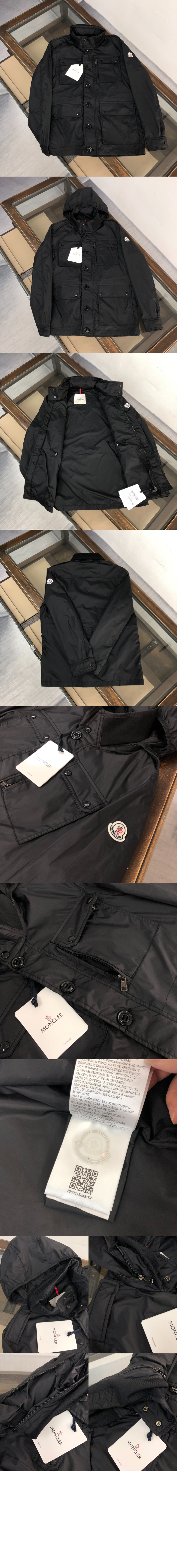 로고 긴팔 크롭 > Coat - 코트