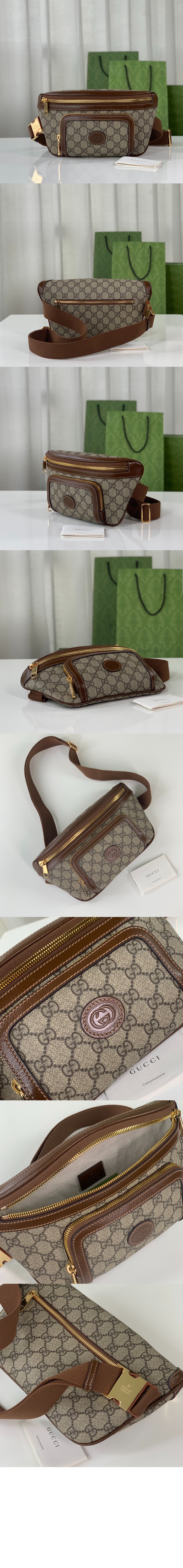 GG 라지 벨트백 733240 > GG Belt Bag - GG 벨트백