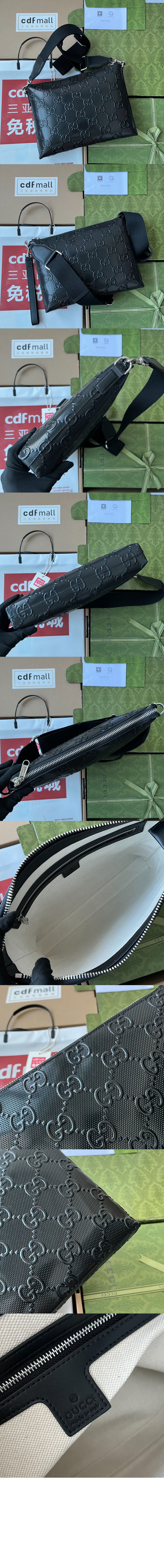 GG 엠보스 미듐 메신저백 696009 > GG Marmont - GG 마몽