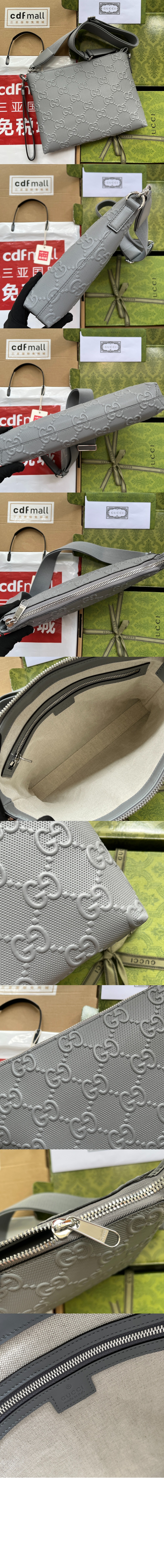 GG 엠보스 미듐 메신저백 696009 > GG Marmont - GG 마몽