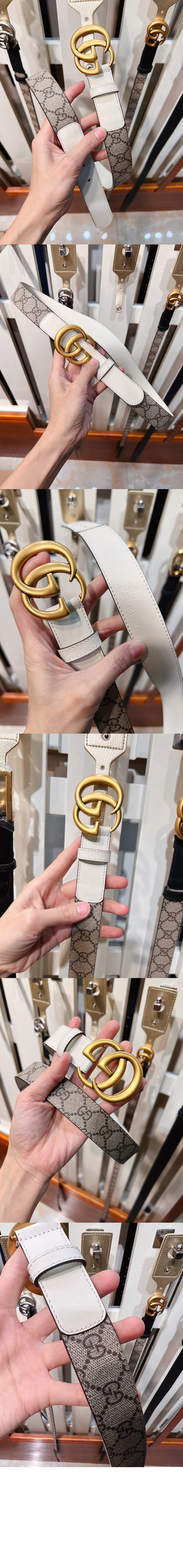 GG 마몽 씬 벨트 625839 > 구찌