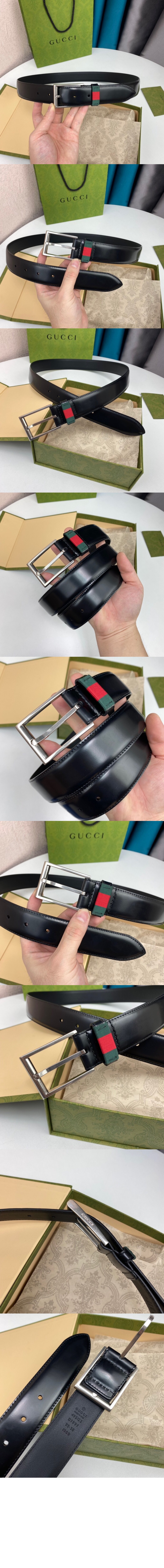 디테일의 레더 벨트 495125 > 구찌