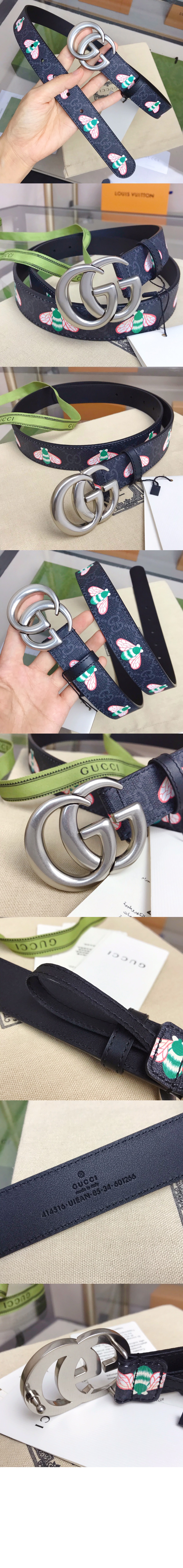 GG  버클 협판 벨트 414516 > 구찌