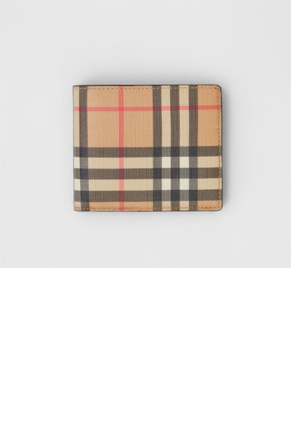 빈티지 E-캔버스 반지갑 80166211 > Vintage Check Wallet - 빈티지 체크 지갑