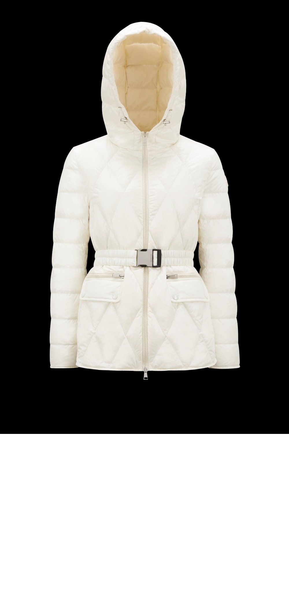 로고 쇼트 패딩 > Coat - 코트