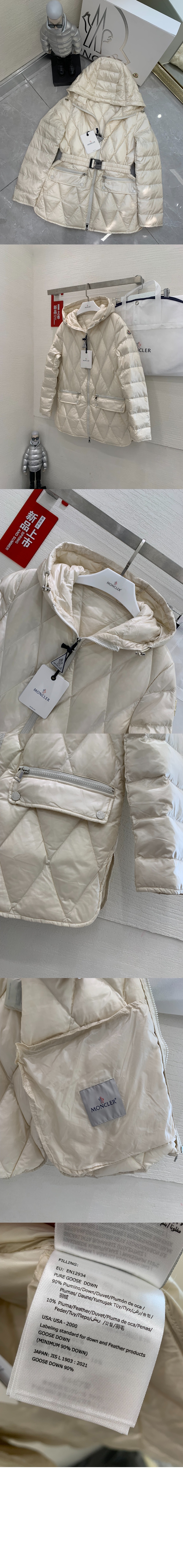 로고 쇼트 패딩 > Coat - 코트