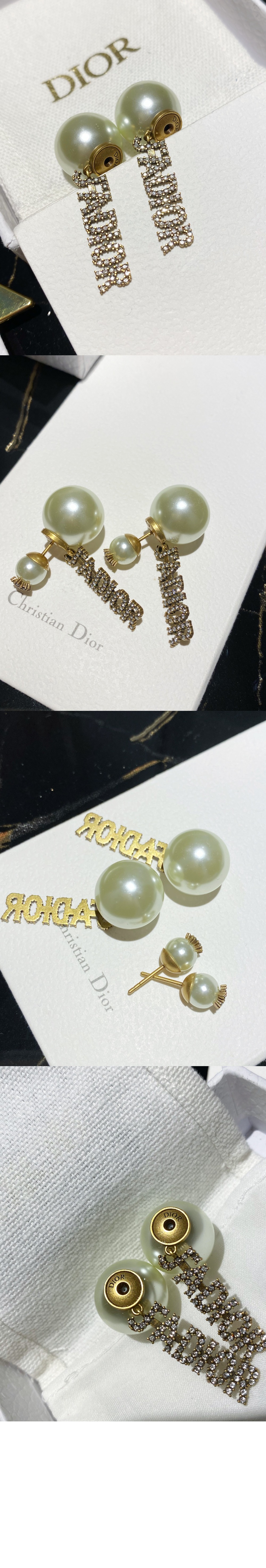 트라이벌 귀걸이 E1229 > 디올