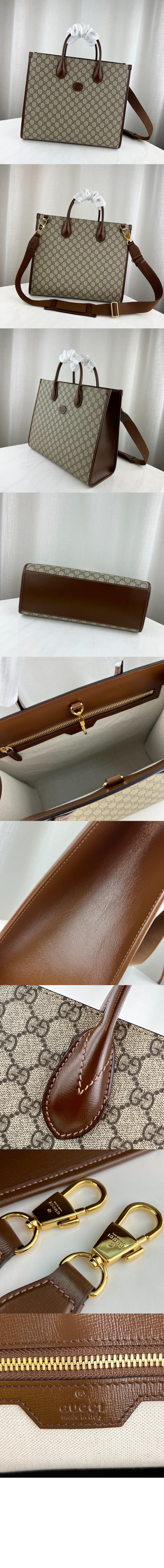 인터로킹 G 미듐 토트백 674148 > tote bag - 토트백