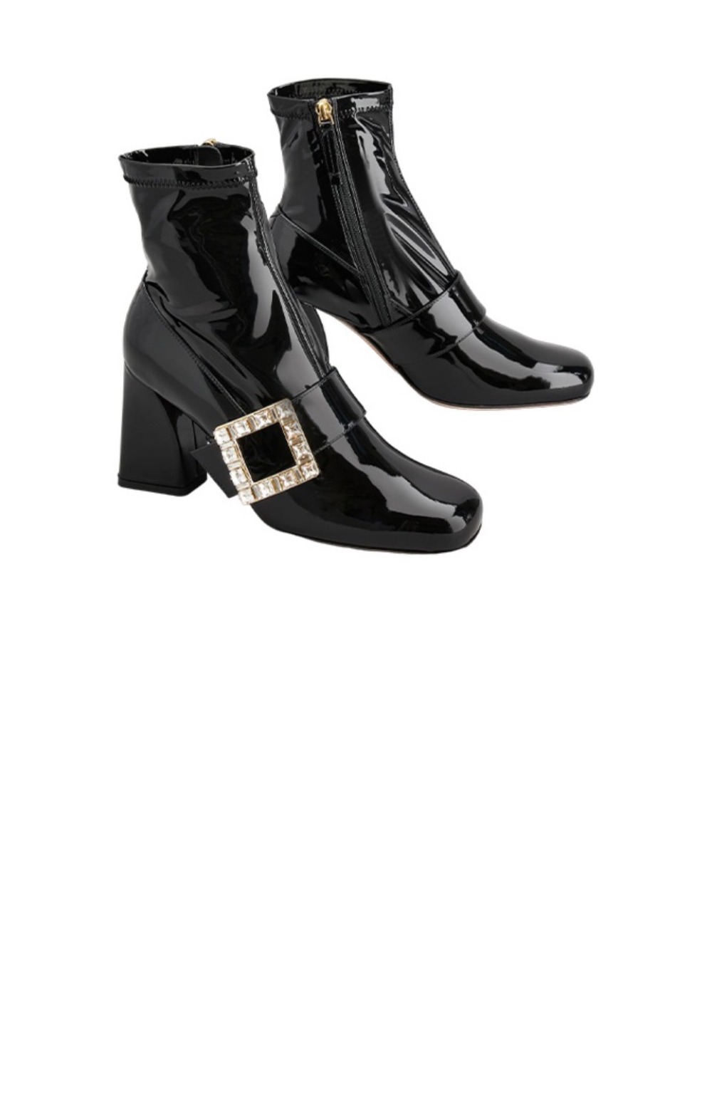 트레 비비에 라이스톤 버클 앵클 부츠 5223 > Tres Vivier - 트레 비비에