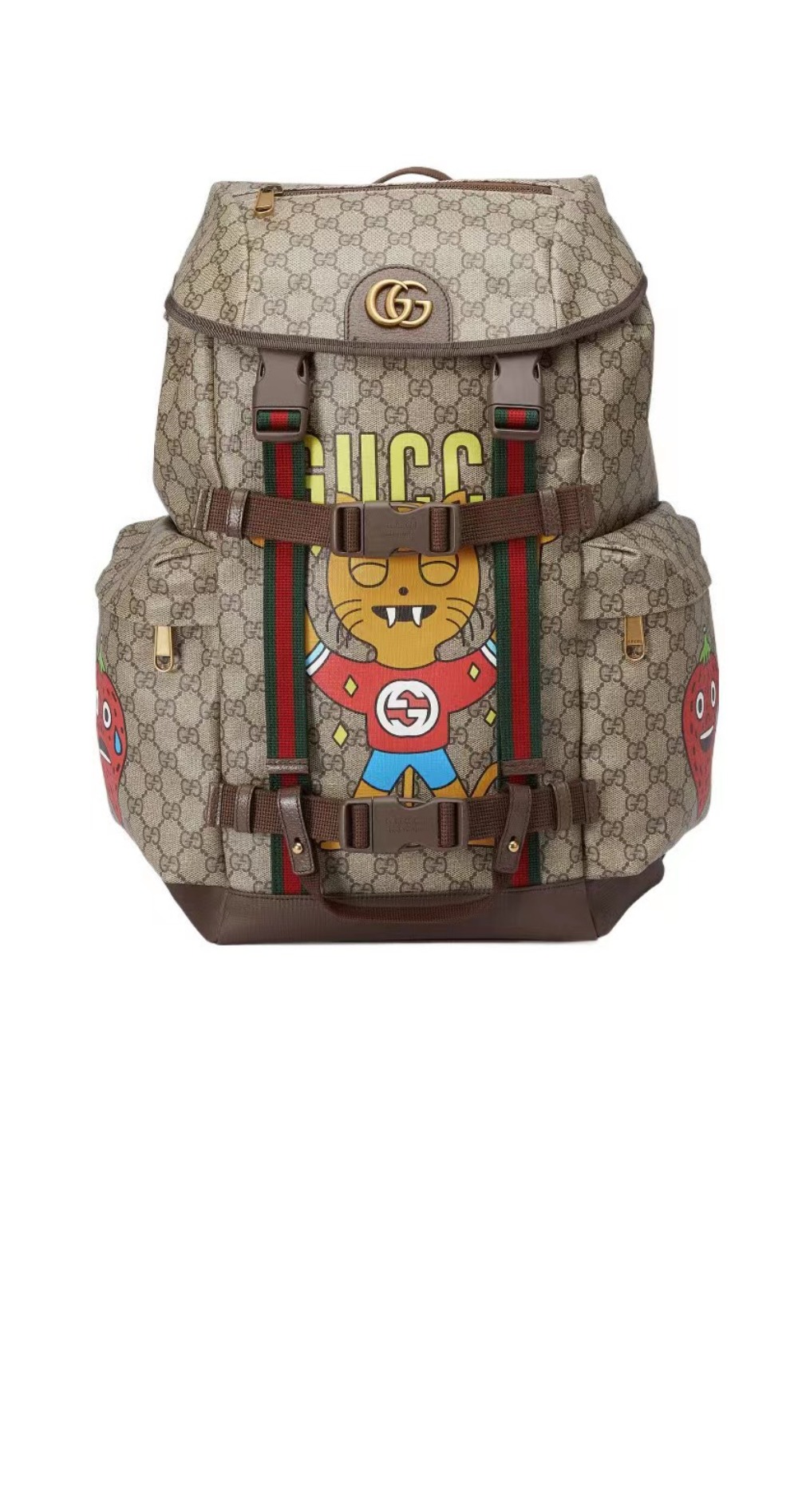 캣 프린트 스케이트보드 백팩 690999 > Backpack - 백팩