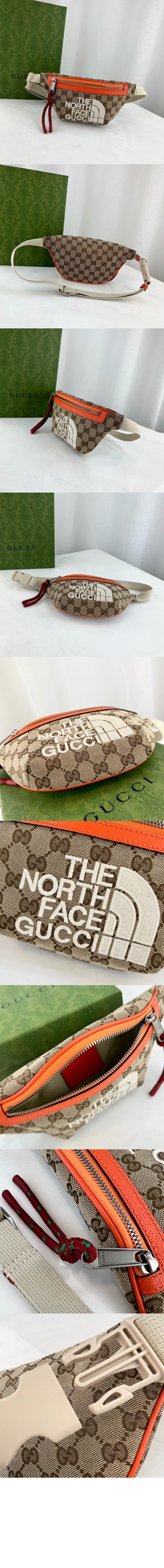 구찌X노스페이스 벨트백 650299 > GG Belt Bag - GG 벨트백