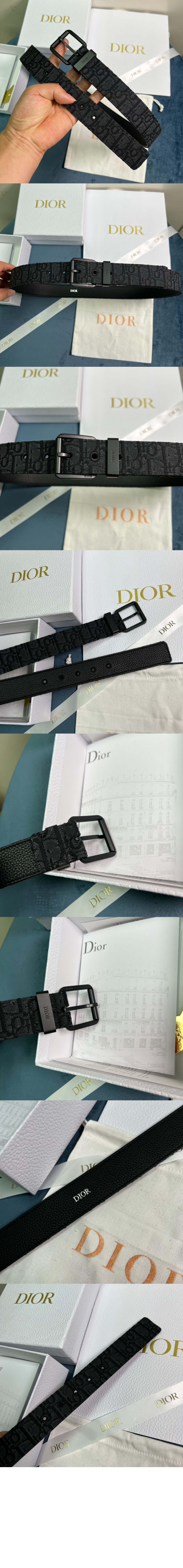 자카드 벨트 4333P > 디올