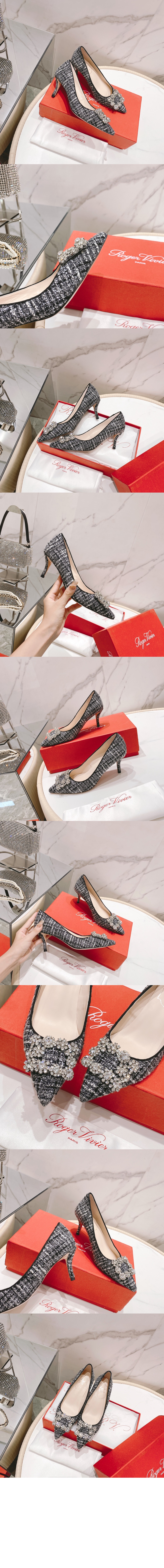 플라워 스트라스 펌프스 4142 > Flower Strass - 플라워 스트라스