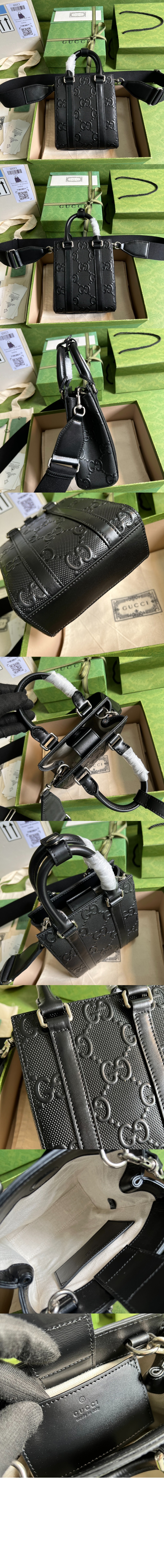 GG 엠보스 미니 토트백 696010 > tote bag - 토트백