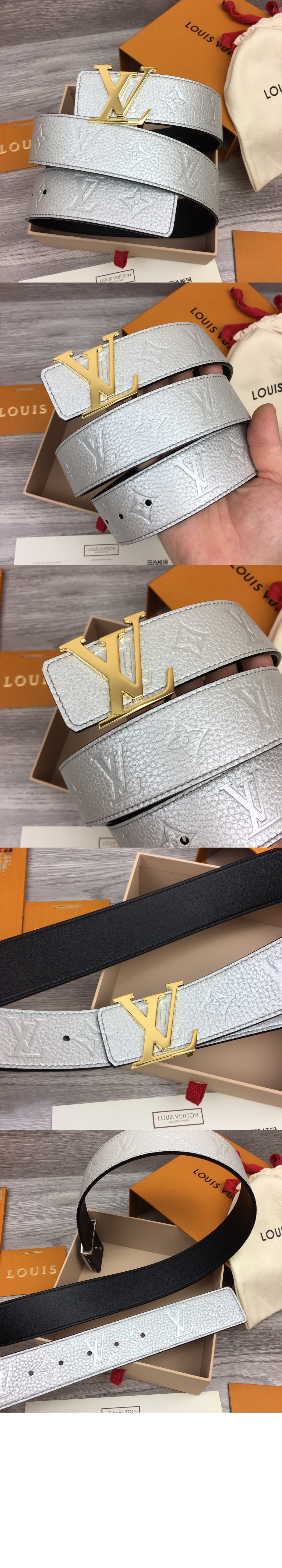 LV 이니셜 리버서블 벨트 M8261U > 루이비통