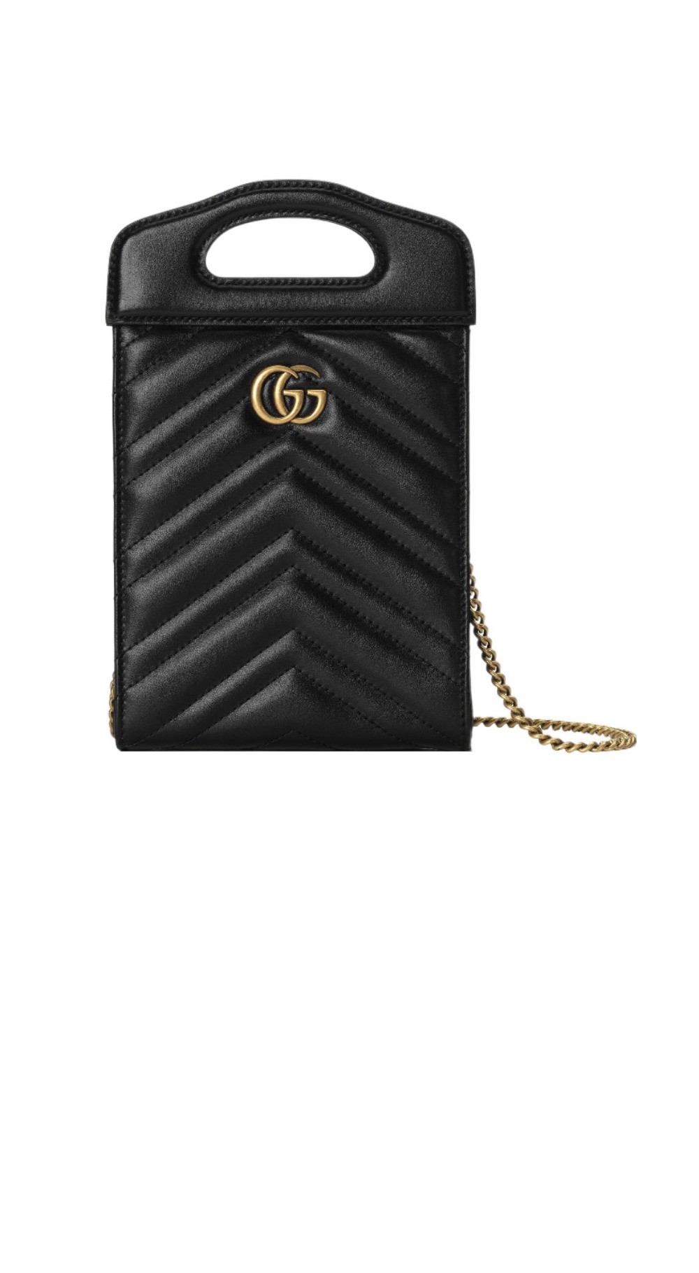 GG 마몽 탑 핸들 미니백 699756 > GG Marmont - GG 마몽