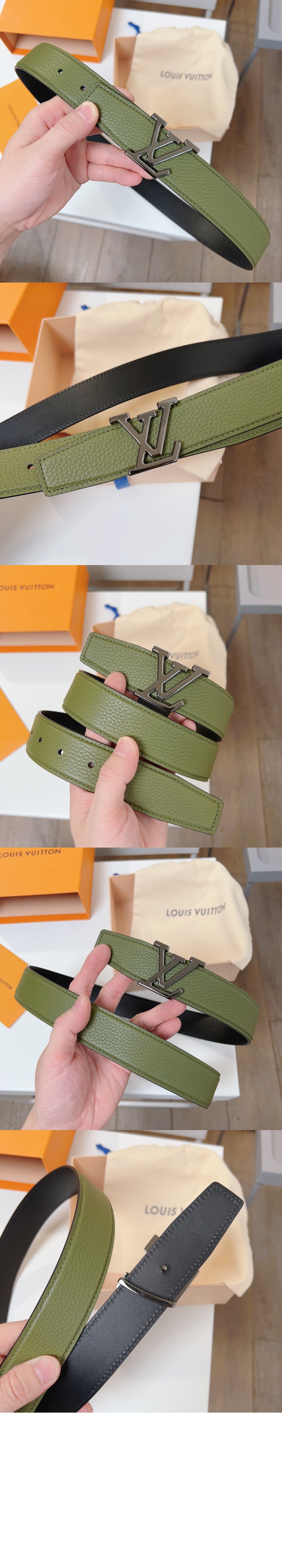 LV 헤리티지 리버서블 벨트 M0679 > 루이비통