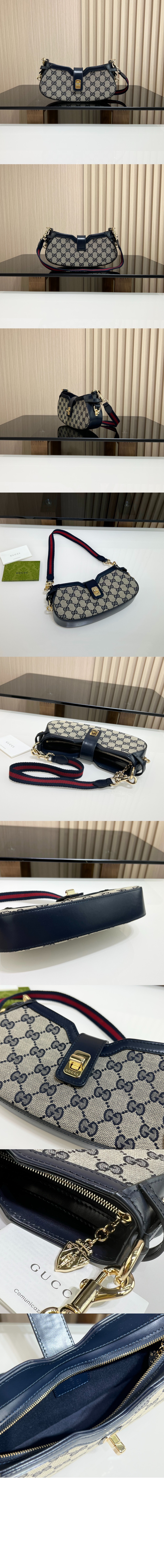 구찌 문 사이드 미니 숄더백 786015 > Gucci B - 구찌 B