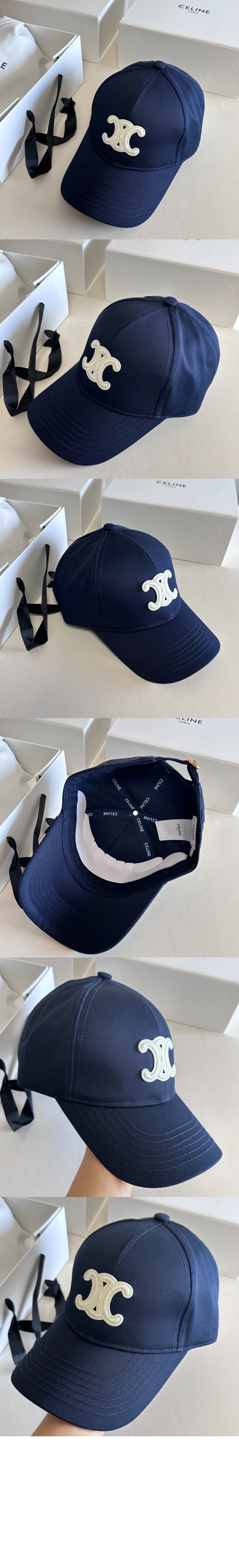 트리옹프 베이스볼 캡 - 코튼 2AUT69 > 셀린느