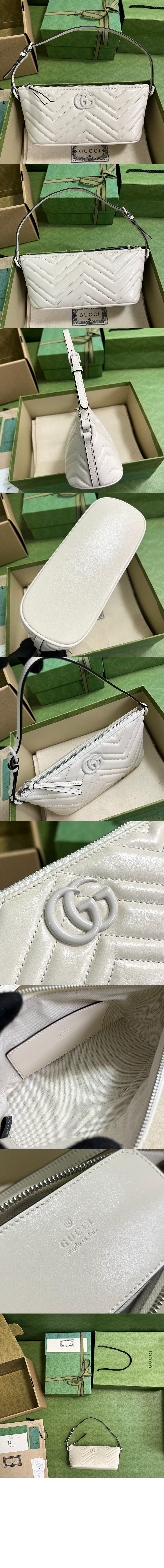 GG 마몽 마틀라세 숄더백 739166 > GG Marmont - GG 마몽