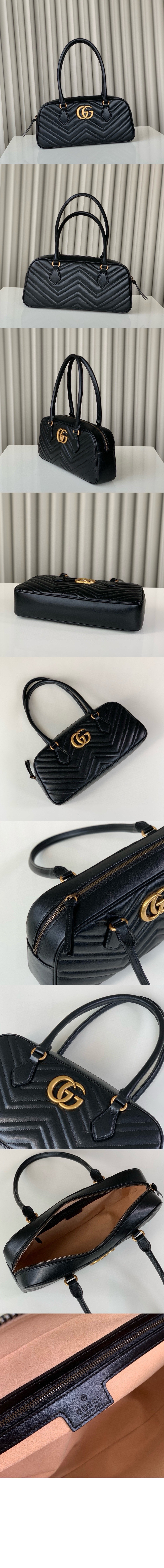 GG 마몽 미디엄 탑 핸들백 795218 > GG Marmont - GG 마몽