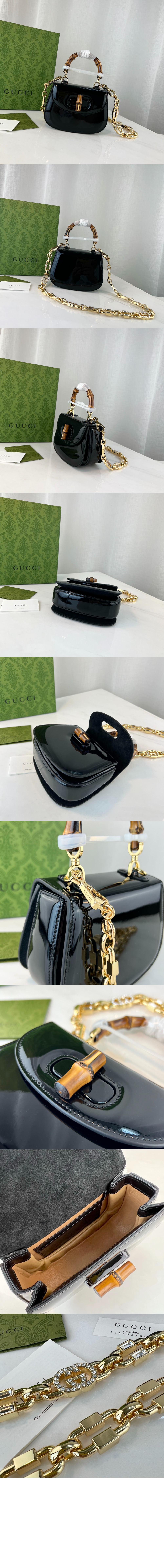 뱀부 1947 미니 탑핸들백 724641 > Bamboo 1947 - 뱀부 1947