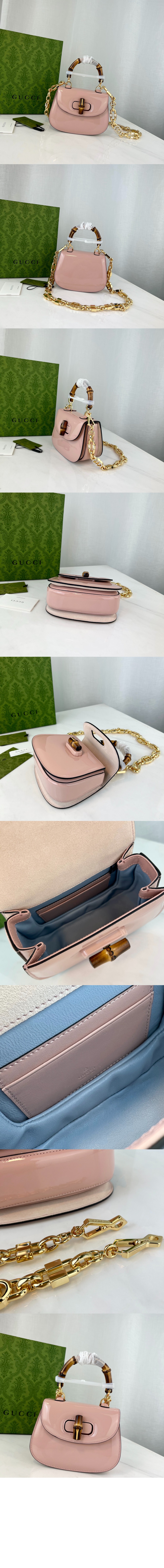 뱀부 1947 미니 탑핸들백 724641 > Bamboo 1947 - 뱀부 1947