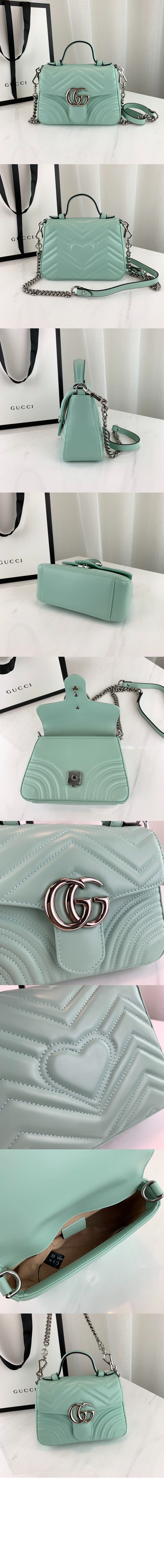 GG 마몽 미니 탑핸들백 547260 > GG Marmont - GG 마몽