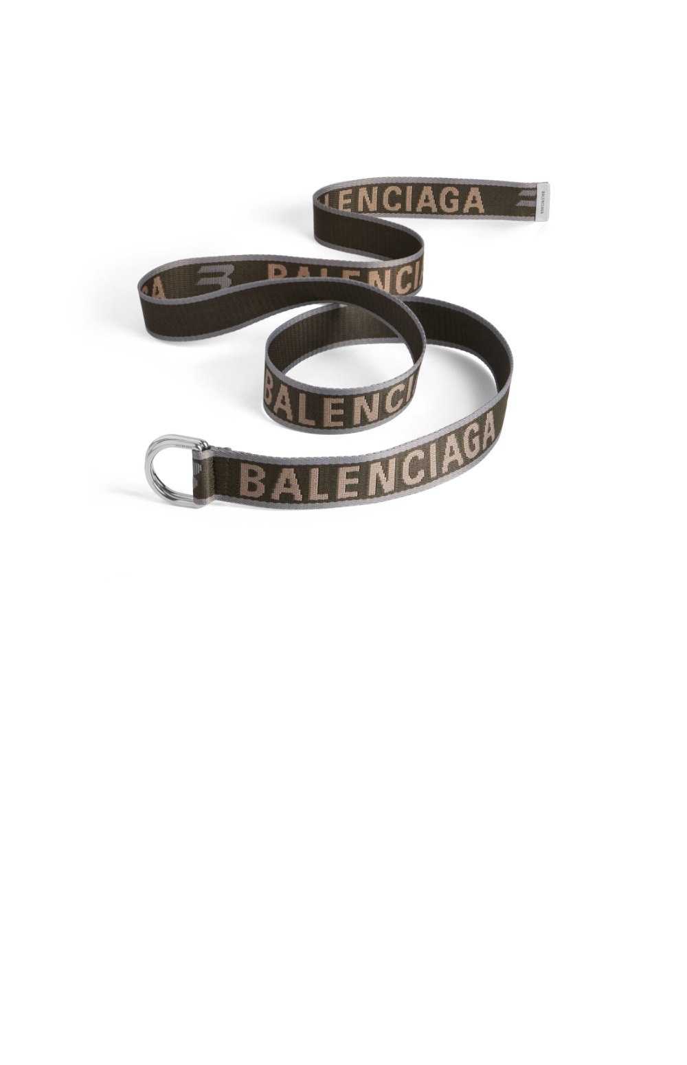 D 링 벨트 카키 703137 > 발렌시아가