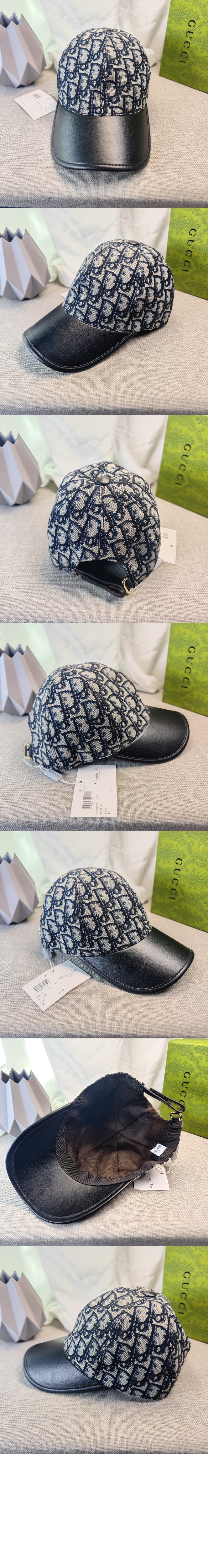 오블리크 베이스볼 캡 28DPA > 디올