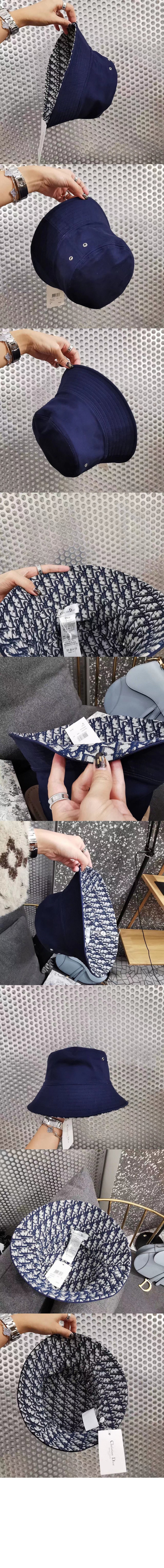 테디 리버서블 버킷햇 95TDD > 디올