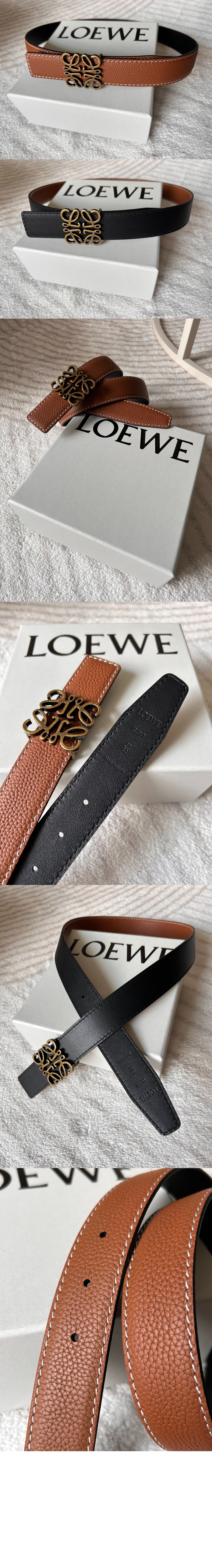 리버서블 애너그램 벨트 > 로에베