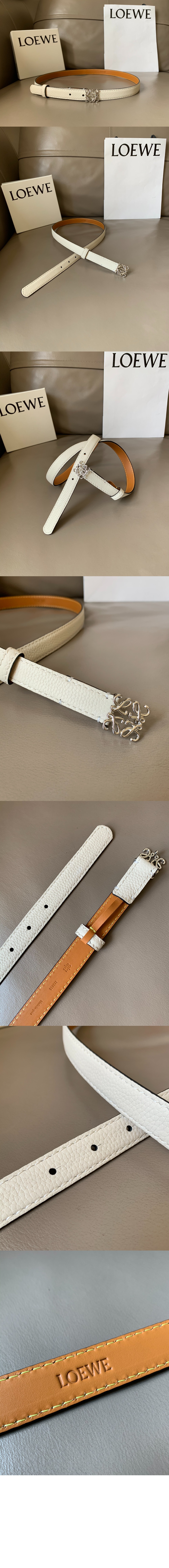 곡물 소가죽 벨트 > 로에베