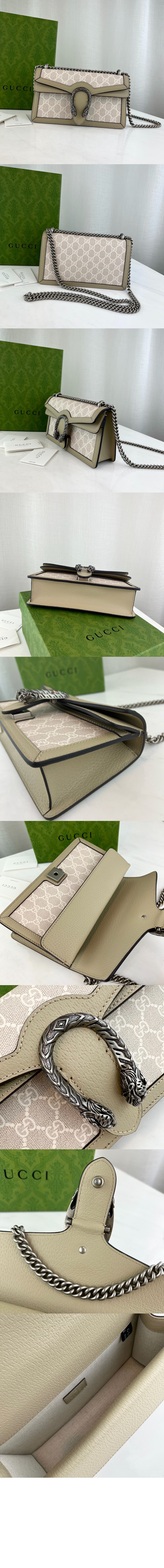 스몰 GG 직사각형 핸드백 499623 > Dionysus - 디오니소스