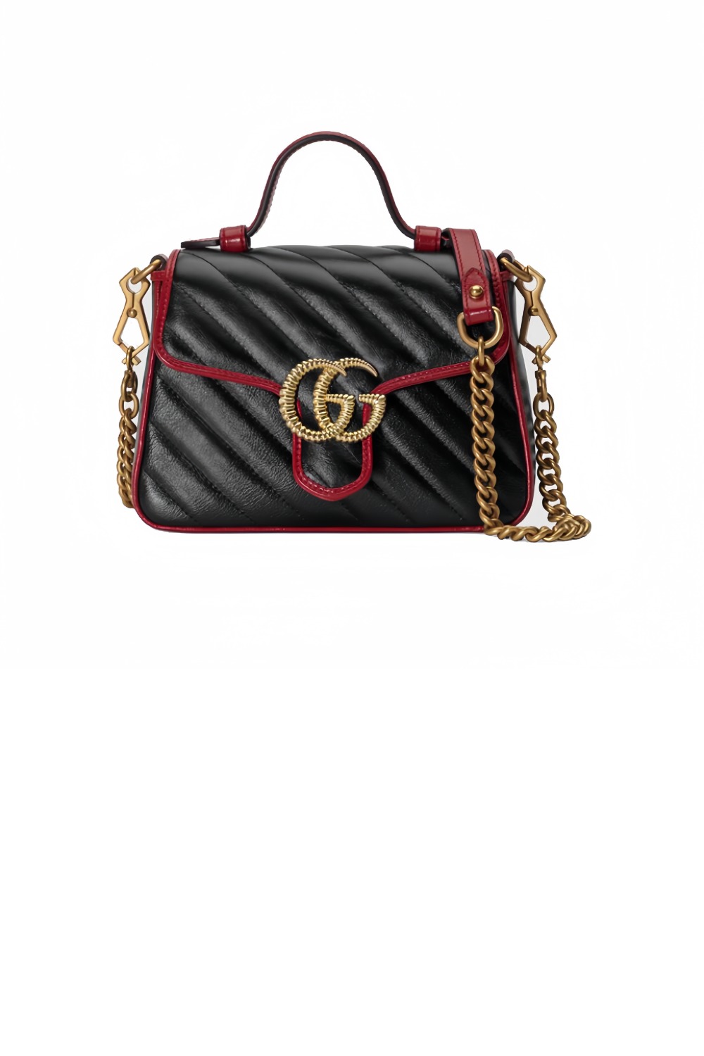 GG 마몽 미니 탑핸들백 583571 > GG Marmont - GG 마몽