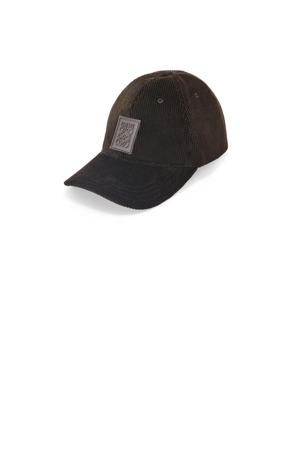 코듀로이 패치 베이스볼 캡 > 로에베