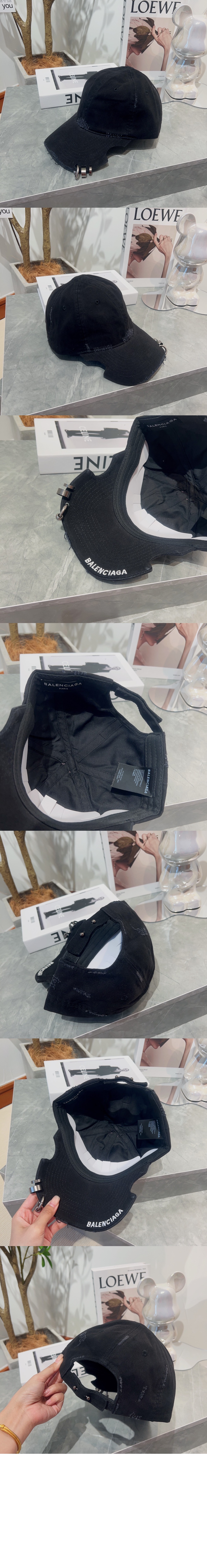 헤비 펀치 베이스볼 캡 749157 > 발렌시아가