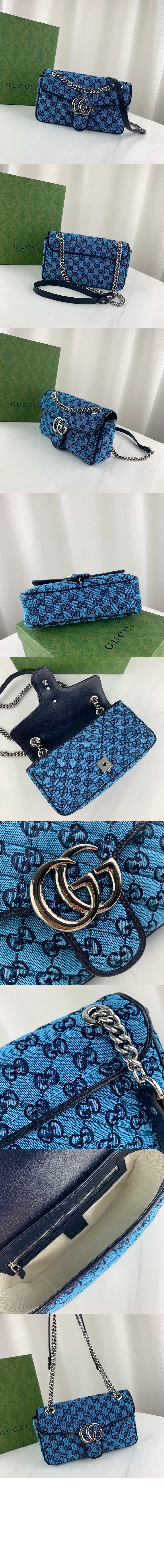 GG 마몽 스몰 숄더백 443497 > GG Marmont - GG 마몽